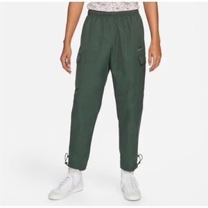 NIKE SPORTSWEAR CARGO Nylon Pants Green Size XXL Women’s Pull On Sporty